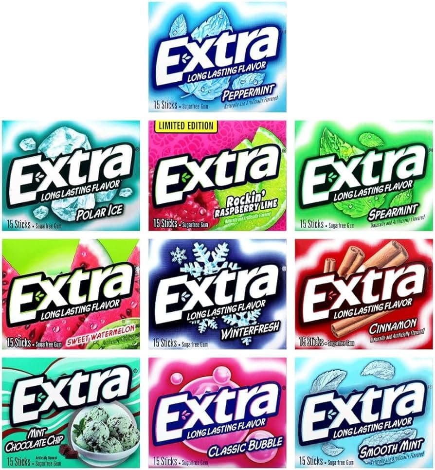 Extra Long Lasting Flavor