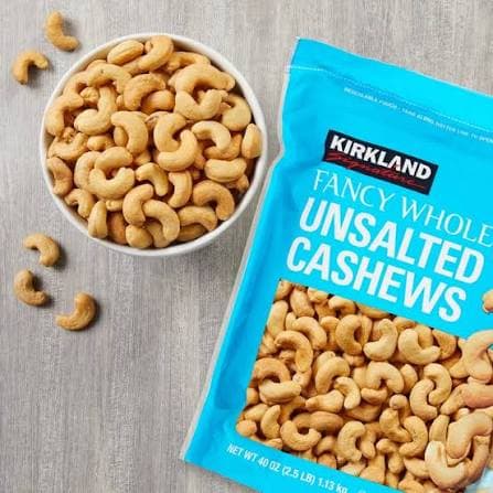 Fancy Whole Unsalted Cashews